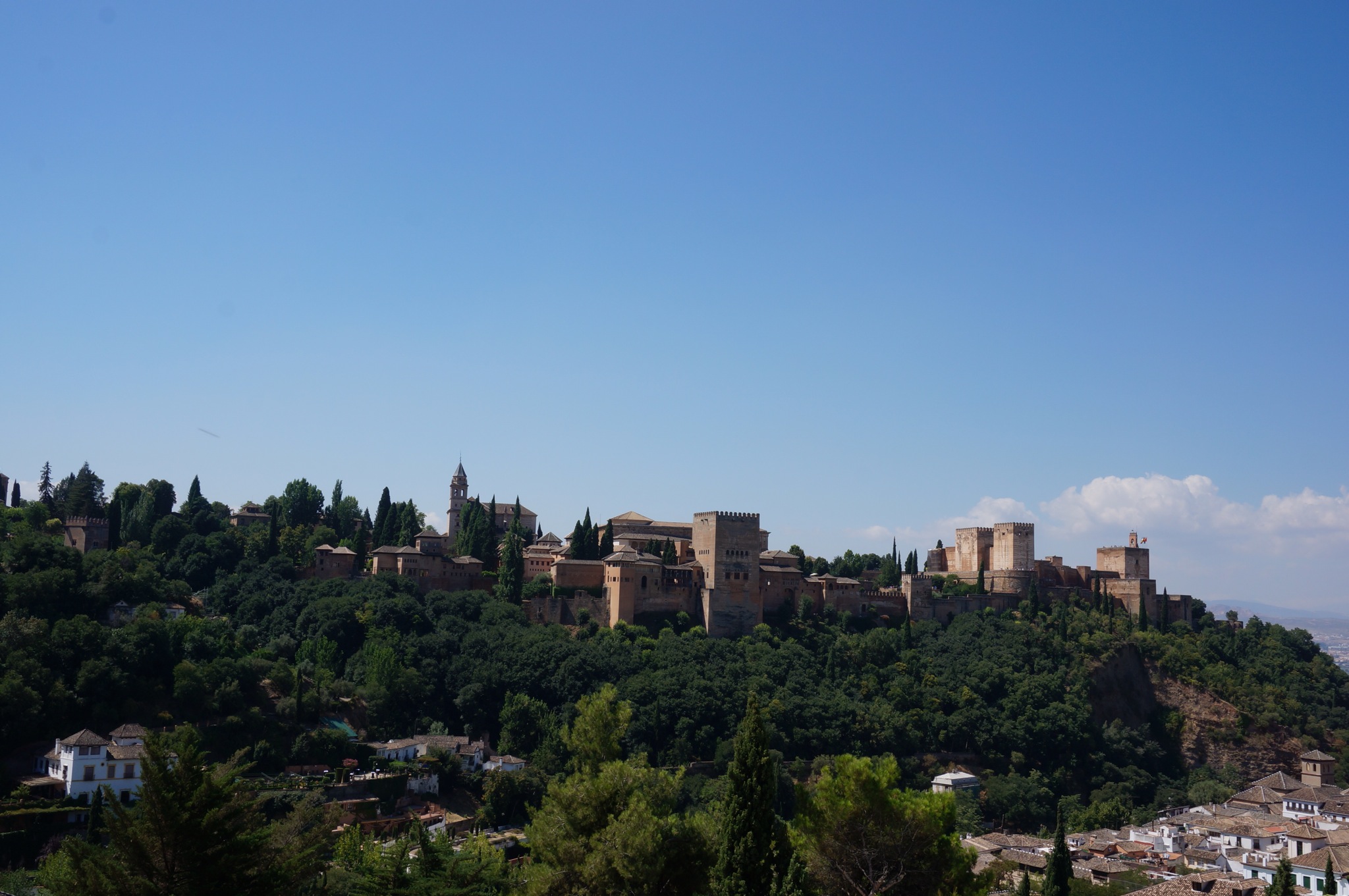 A trip to Granada is not complete without touring La Alhambra. Our guide said, "You won't leave Granada without seeing La Alhambra."