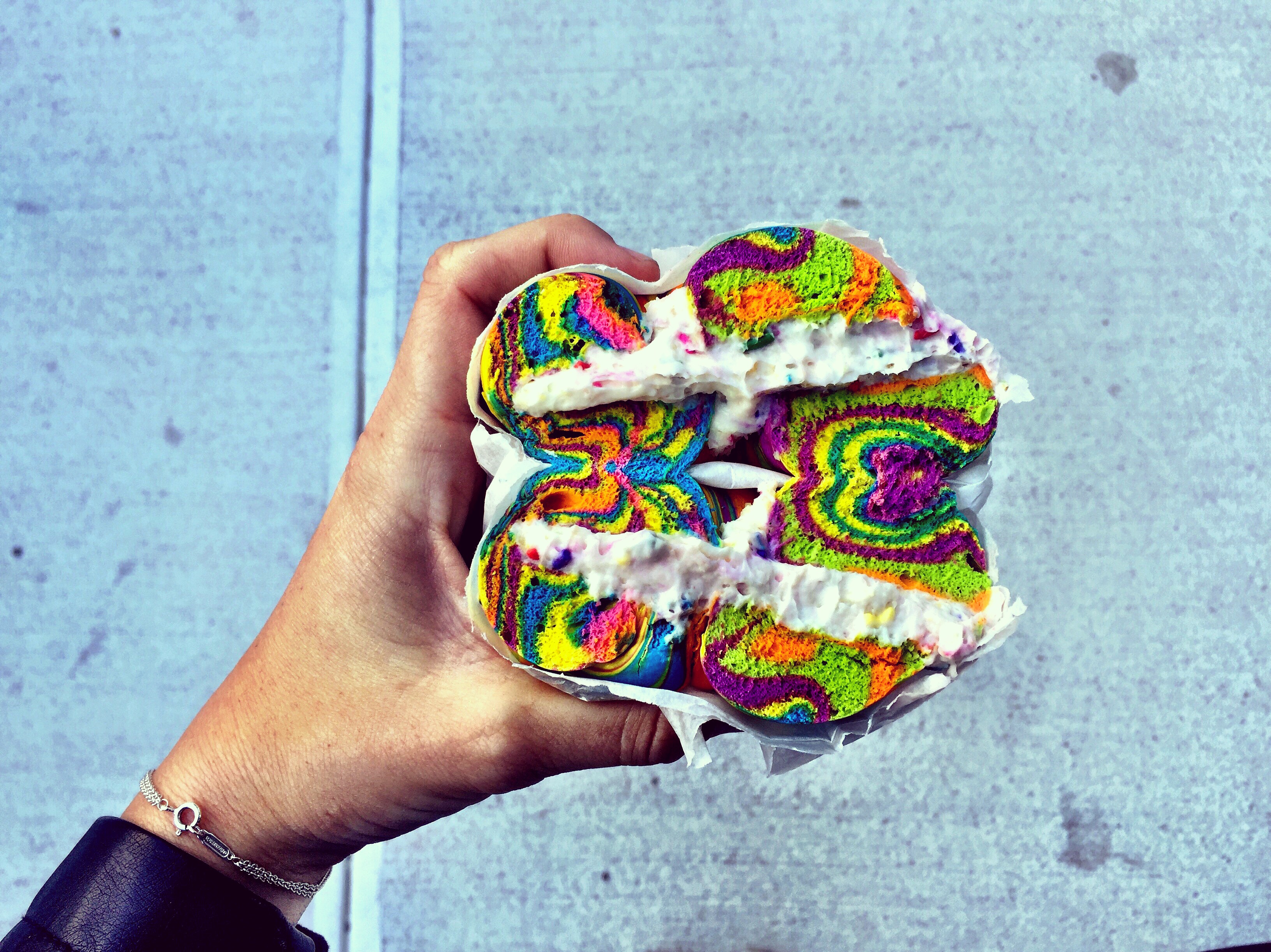 Everybody is trekking to Brooklyn to get their hands on every food blogger's dream, the Rainbow Bagel.