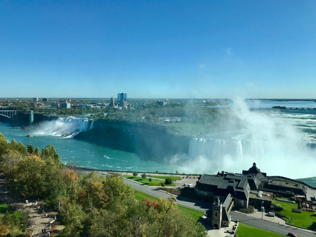 If you're heading to Niagara Falls, Ontario, splurge a little and upgrade to a Fallsview room for a breathtaking view.