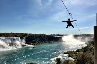 Add ziplining over the falls to your 48 hour Niagara Falls itinerary.