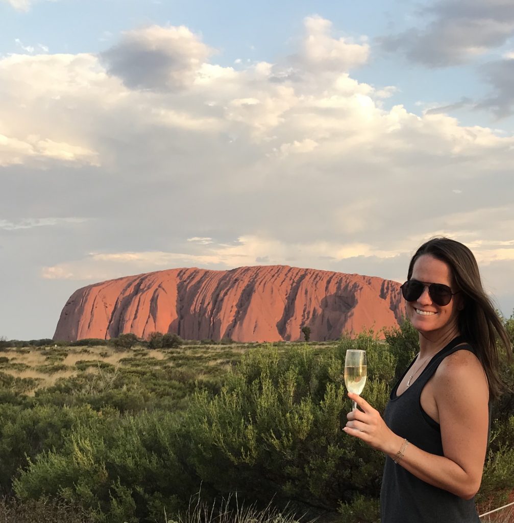 Watching the sunset on Uluru is a must do Australian activity.