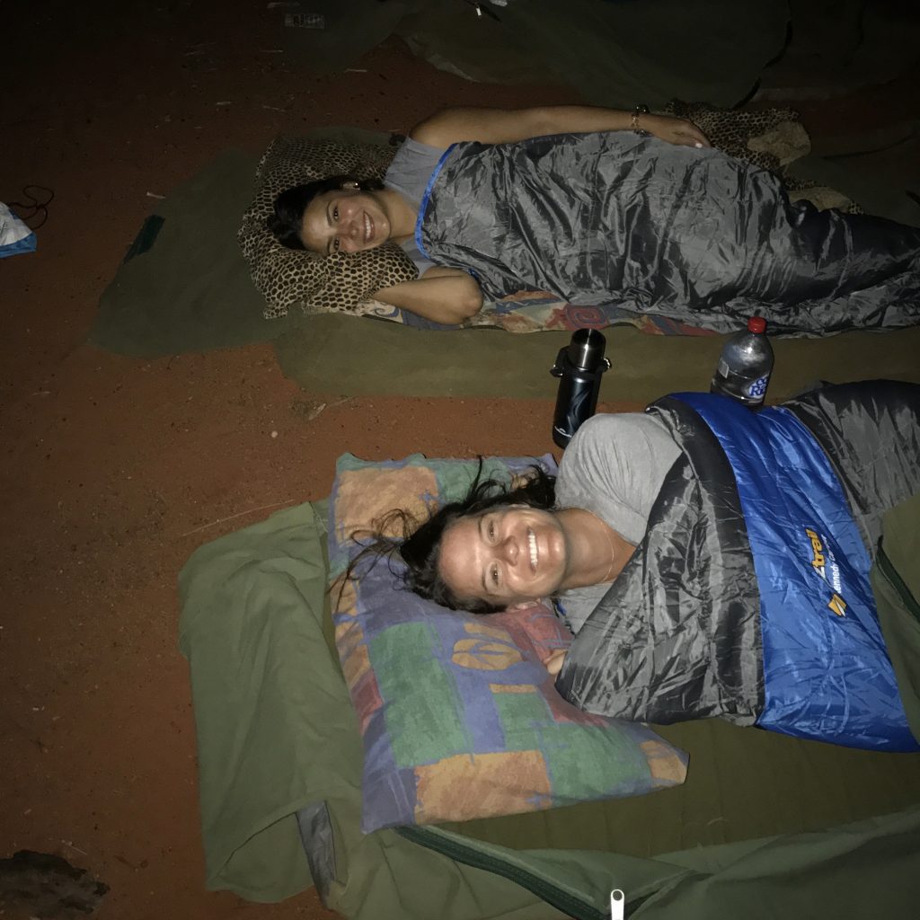 A trip to the Outback with Adventure Tours is not complete without sleeping in a swag.