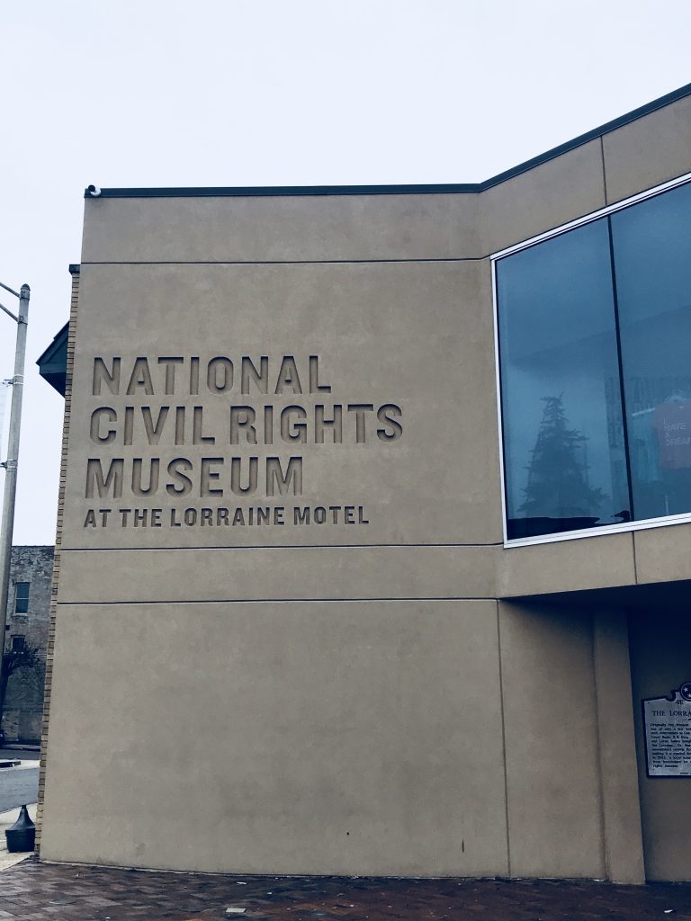 Memphis' National Civil Rights Museum is located at the Lorraine Motel where Dr. Martin Luther King was shot.
