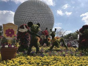 Don't miss Epcot's Flower and Garden Festival going on from February to May.