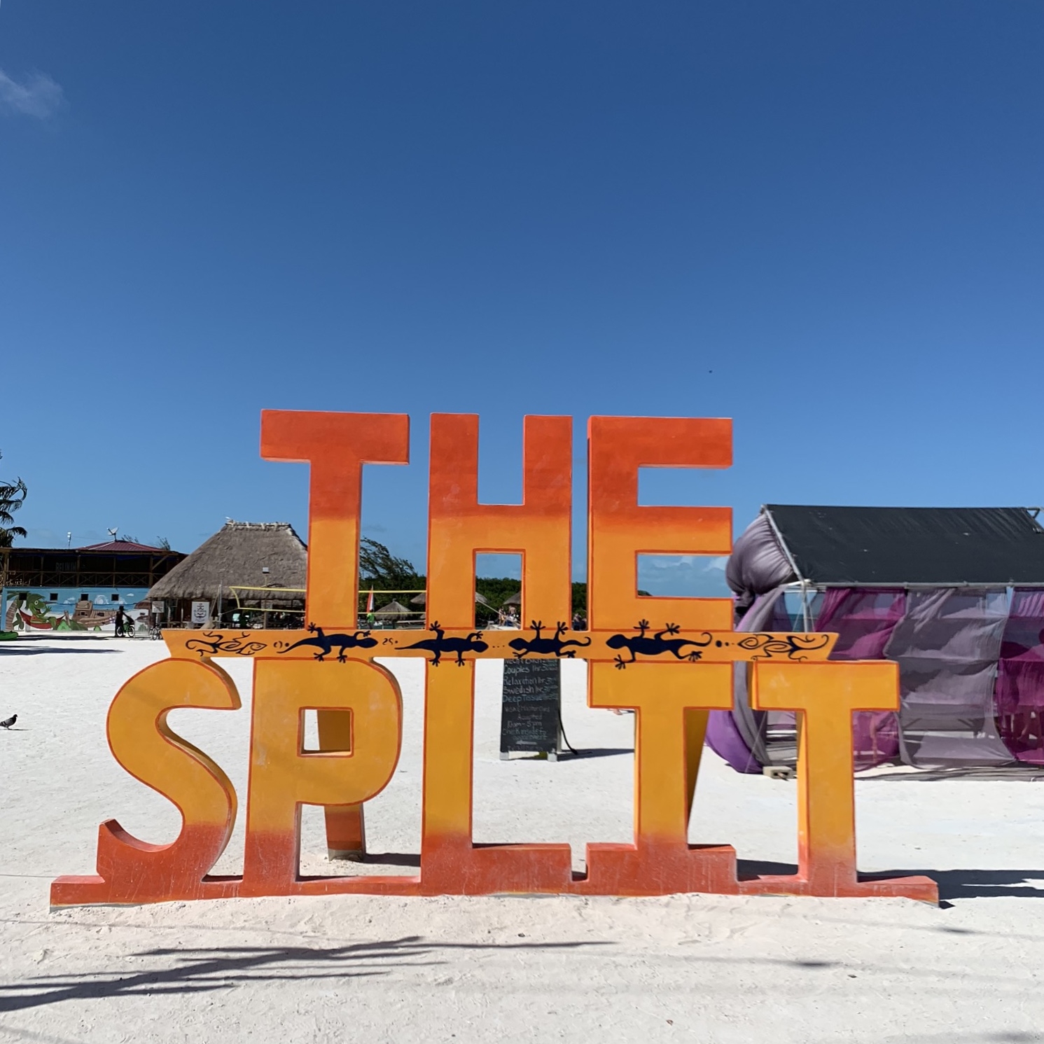 There are endless activities at The Split in Caye Caulker, Belize.