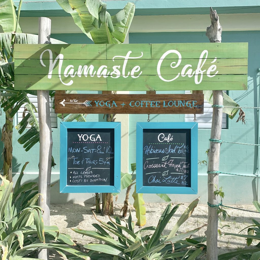 Monday through Saturday you can find free yoga classes at RandOM Yoga in Caye Caulker, Belize.