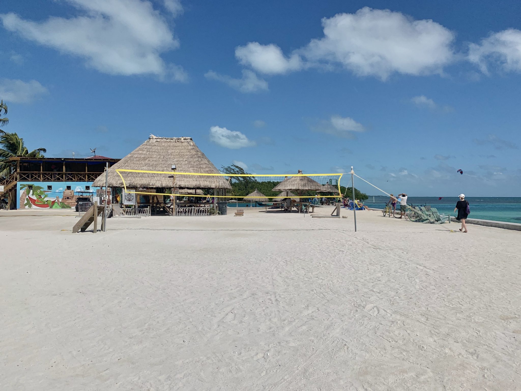 The Split is a spot for activities on Caye Caulker, Belize.