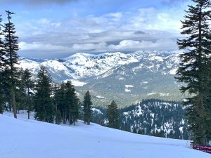 Don't miss these beautiful views from Northstar Mountain Resort during spring skiing season.