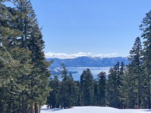 Make sure to catch these views during spring skiing at Northstar resort in Lake Tahoe.