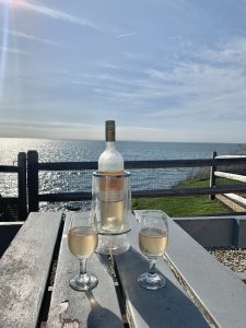 If you're looking for a place to watch the sunset while visiting Montauk in the spring, check out Montauket.