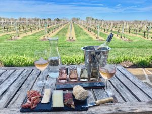 Spend a spring day in Montauk visiting the Wolffer Estate Vineyard.