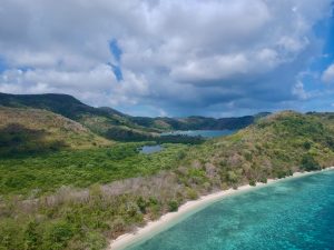 A drone is a must on Tao Expedition to see Palawan from above.