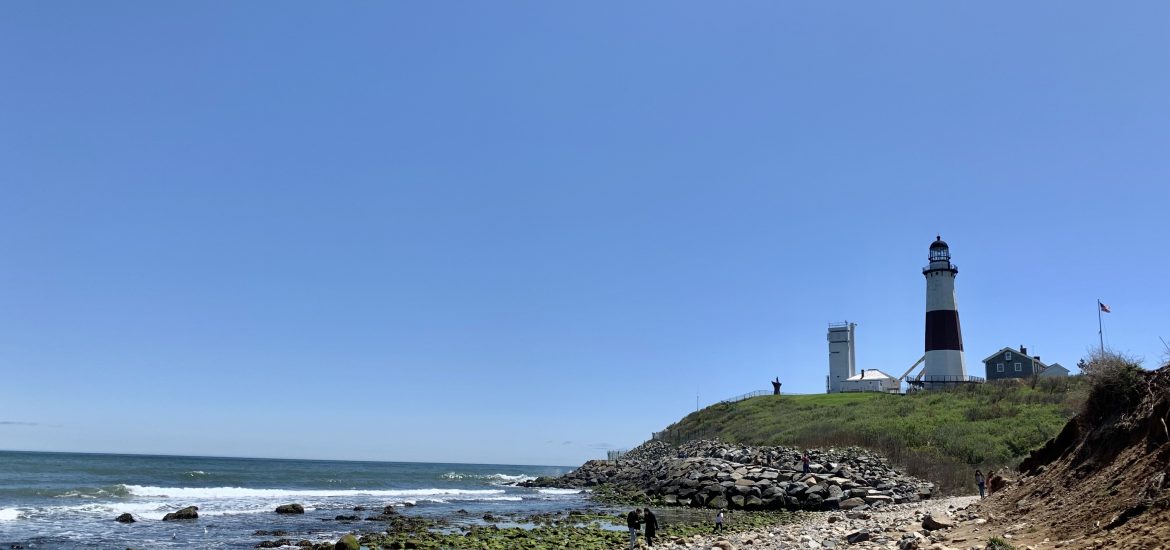 Take a walk around the Montauk Lighthouse during a spring trip to the furthest part of Long Island.