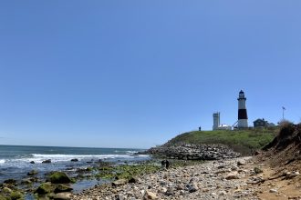 Take a walk around the Montauk Lighthouse during a spring trip to the furthest part of Long Island.