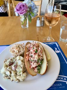 One of the best lobster rolls in Montauk are at Gosman's Dock.