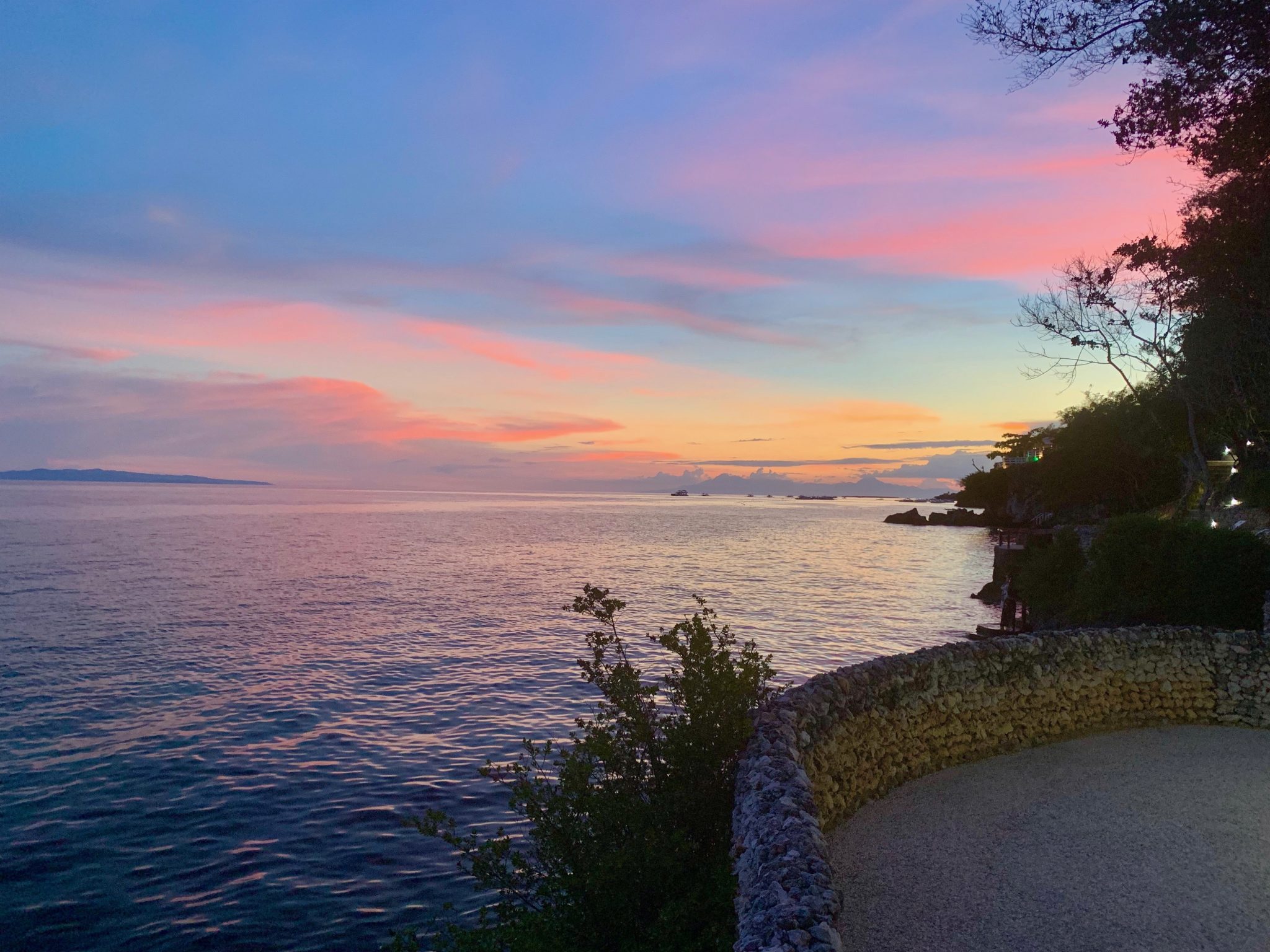 Don't miss Paprika restaurant for the best sunset views in Bohol, Philippines.