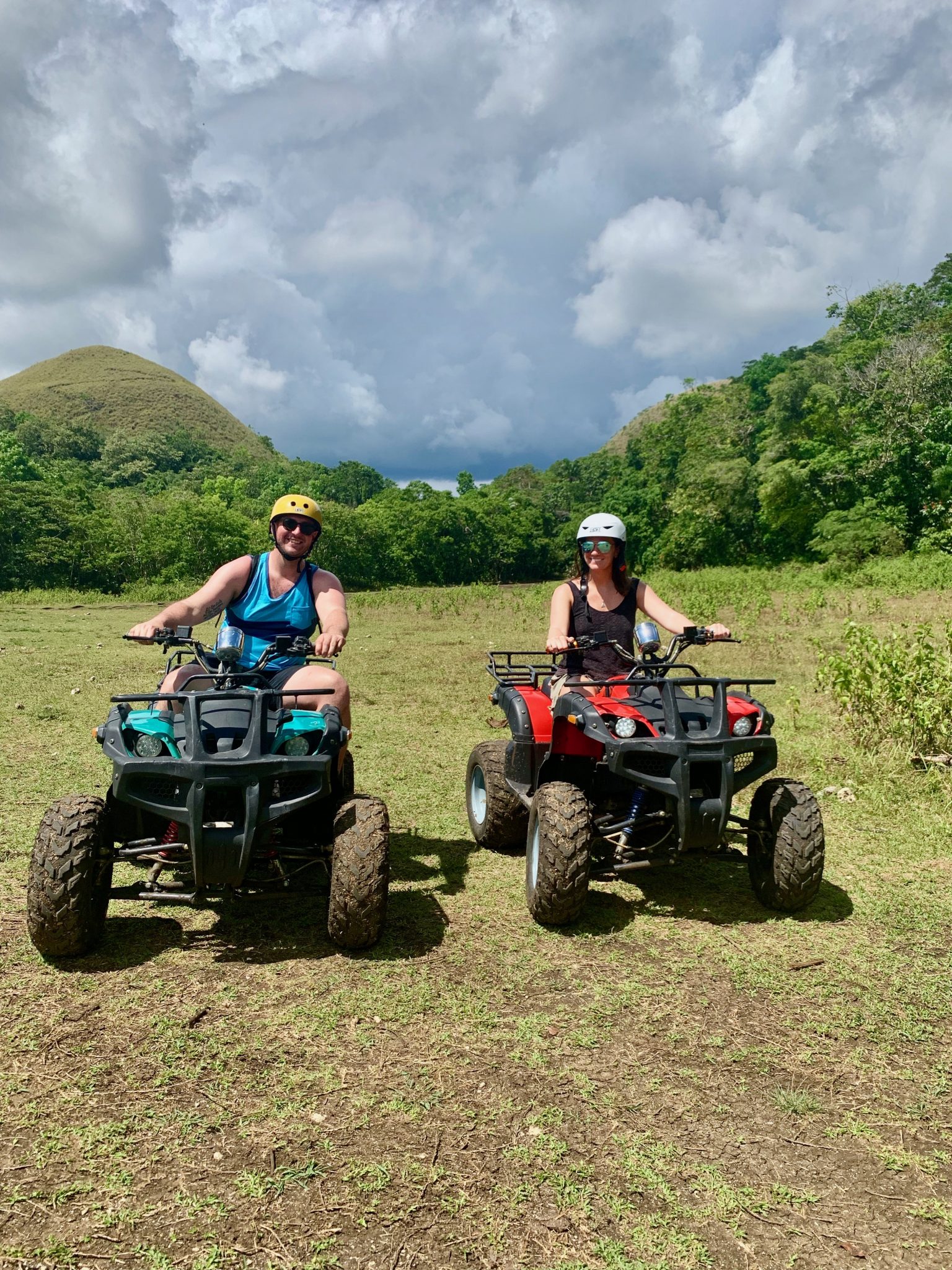 Don't miss ATVing at the Chocolate Hills while visiting Bohol.