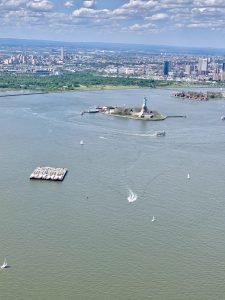 Keep an eye out for the Statue of Liberty on your Blade helicopter flight.