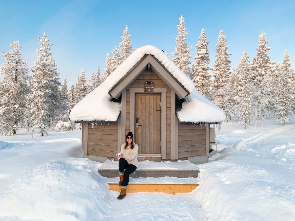 The perfect Aurora Cabin at Northern Lights Village.